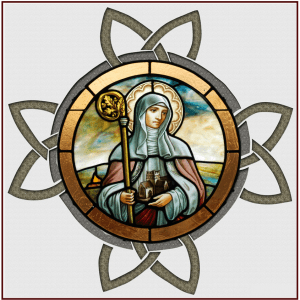 Saint Brigid round